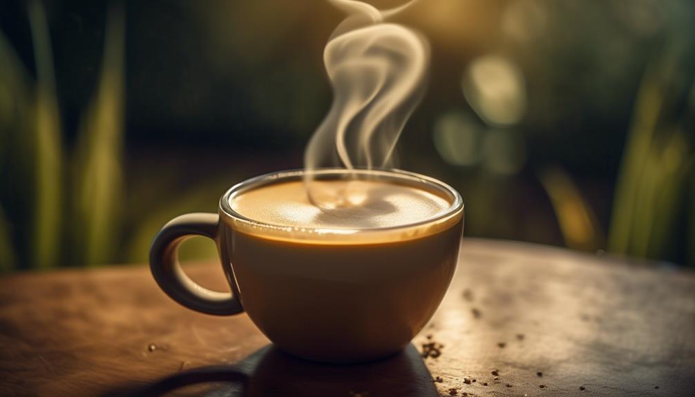 coffee with added butter