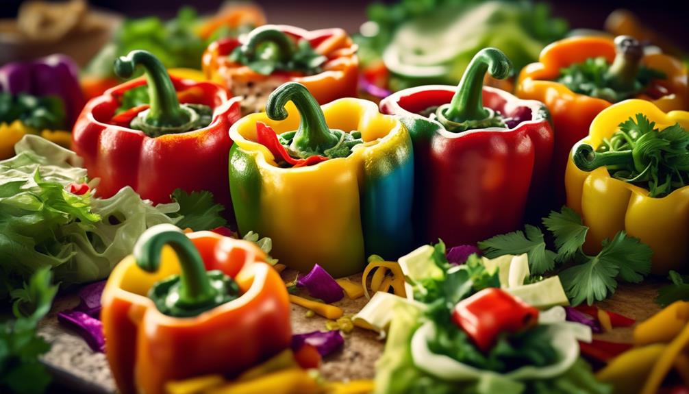 delicious and healthy stuffed peppers