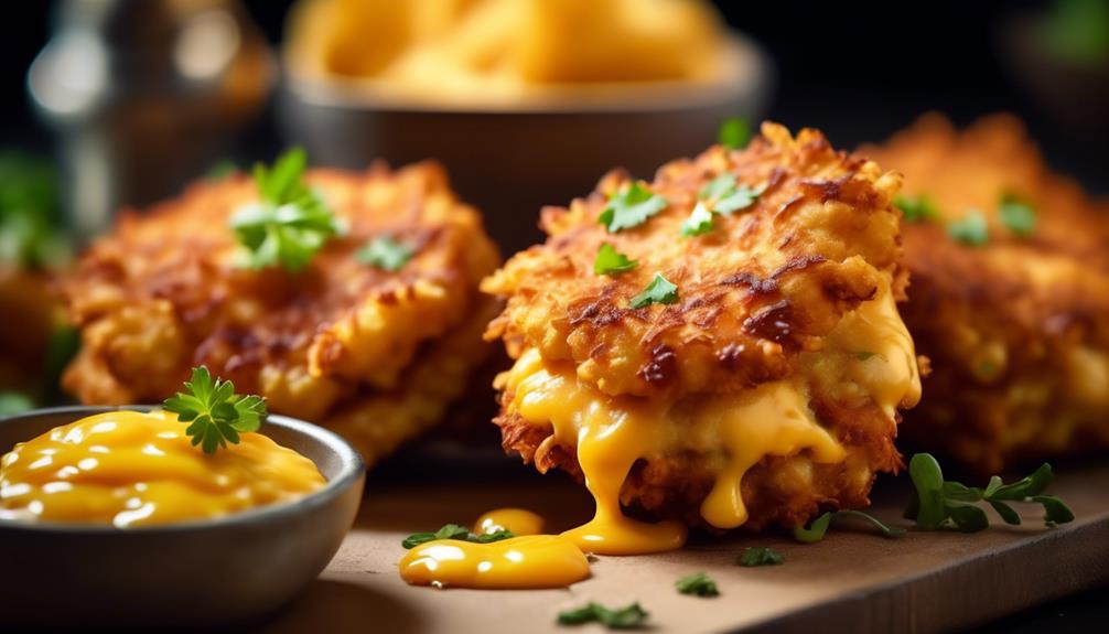 deliciously crispy chicken bites