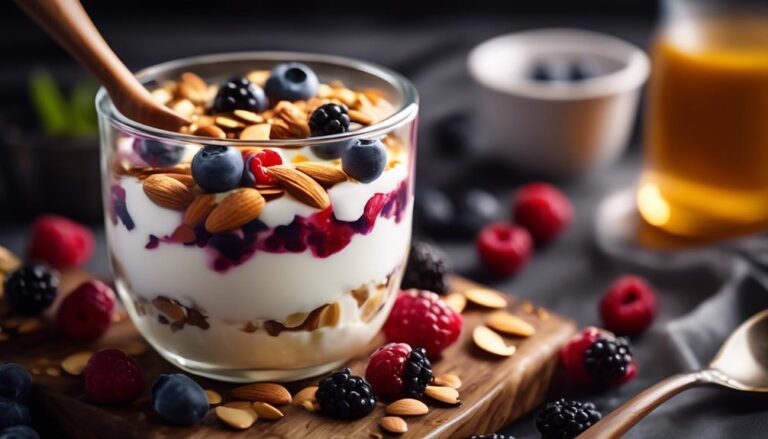 healthy keto breakfast with greek yogurt