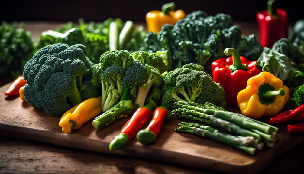 high fiber low carb vegetable options