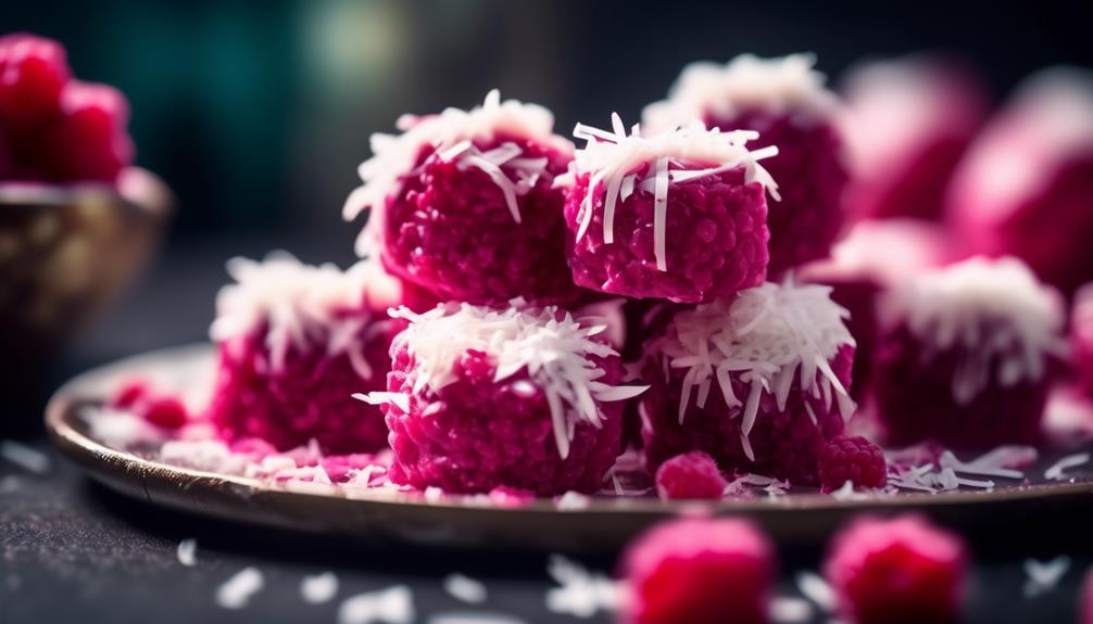 keto friendly indulgent raspberry treats
