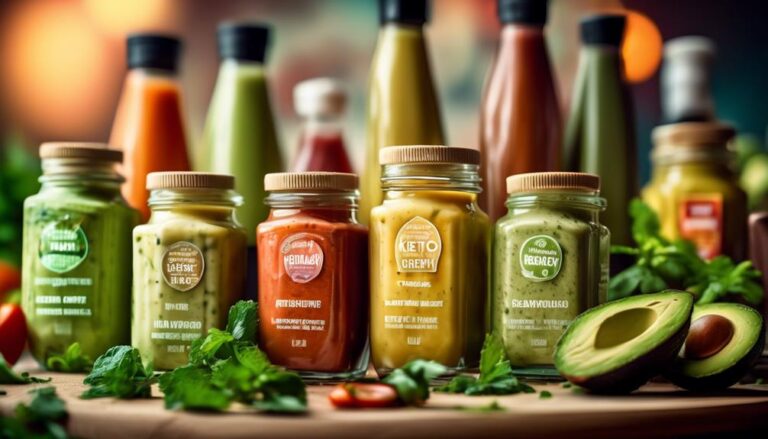 keto friendly sauces and dressings
