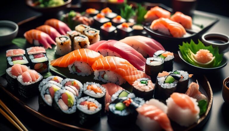 keto friendly seafood sushi options