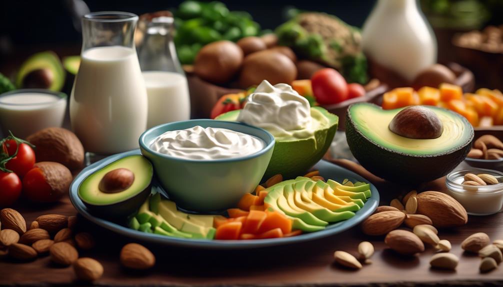keto tips for dairy