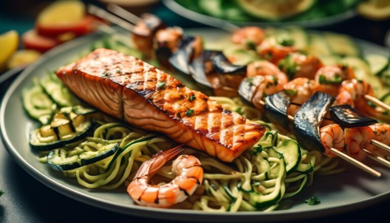 low calorie keto seafood options
