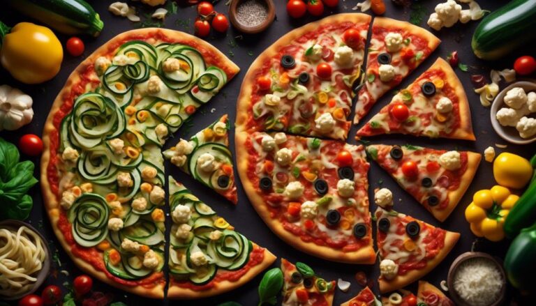 low carb options for pizza and pasta