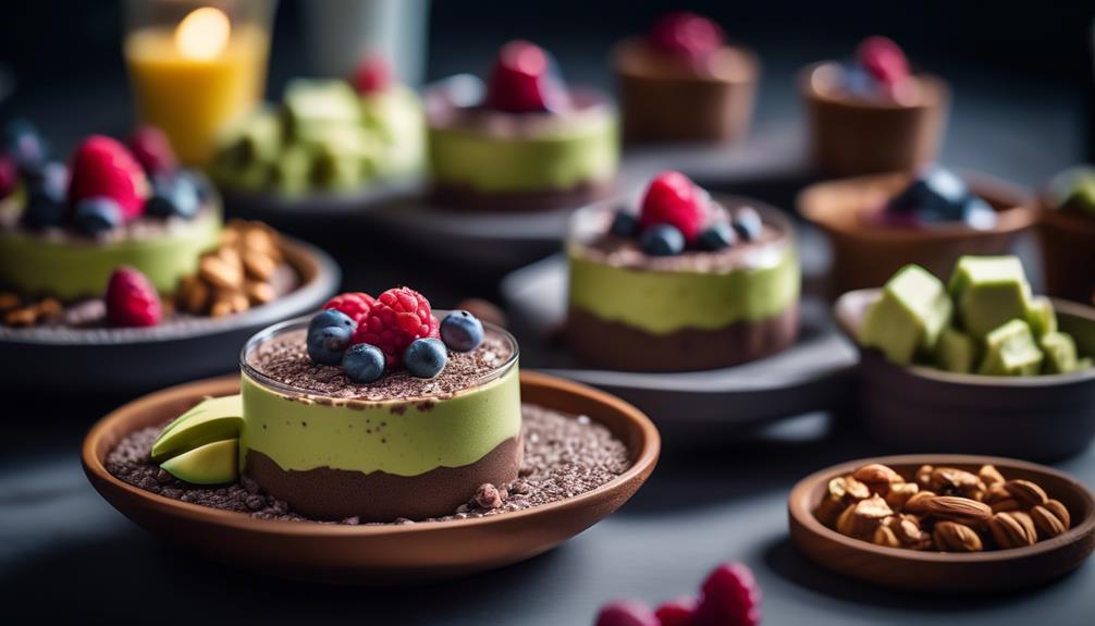 nut free keto vegetarian desserts
