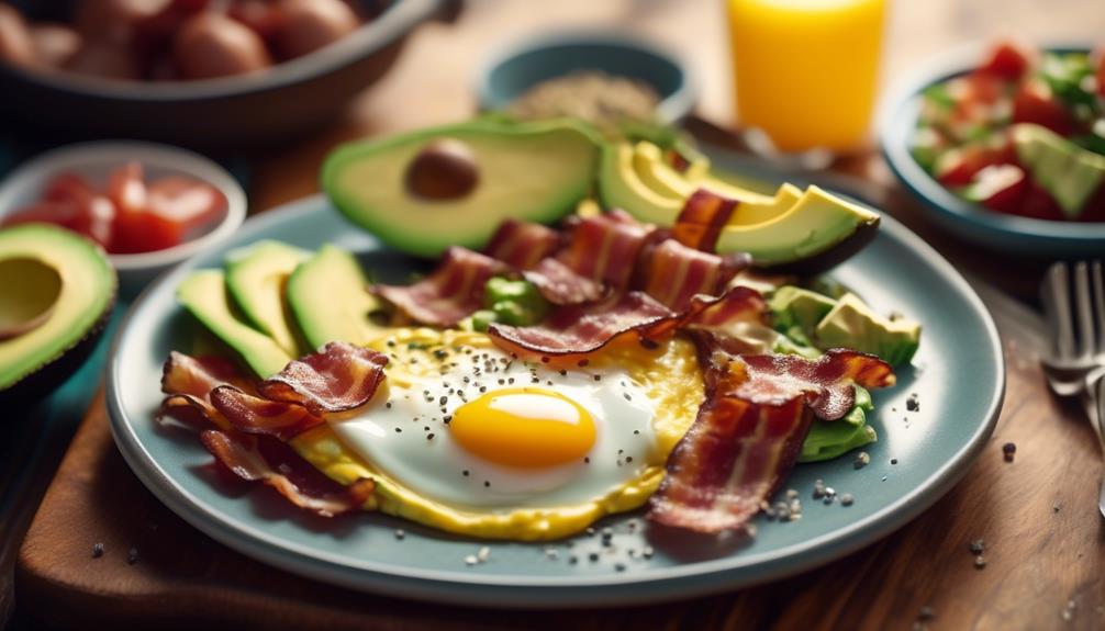 quick and low carb breakfasts