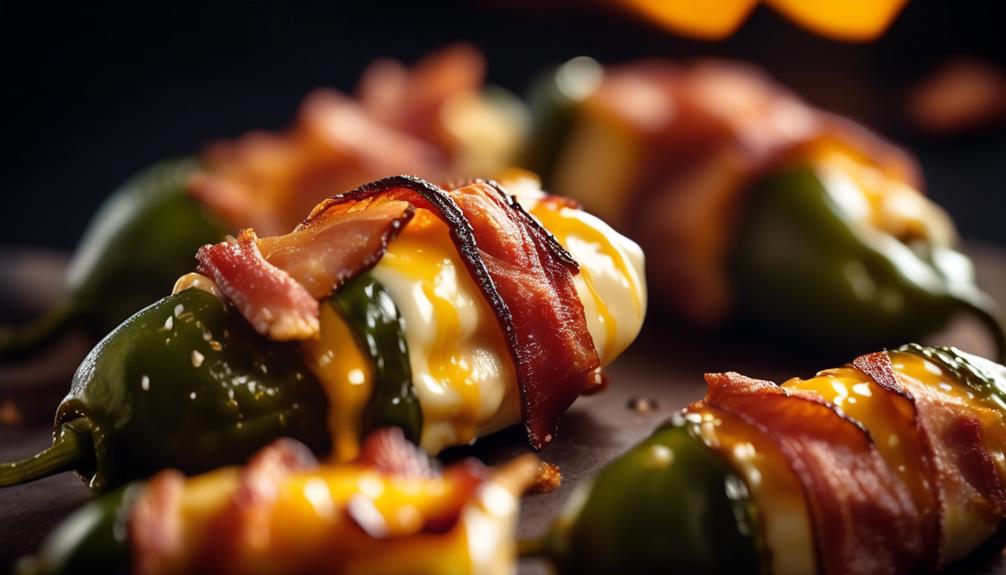 savory spicy stuffed peppers