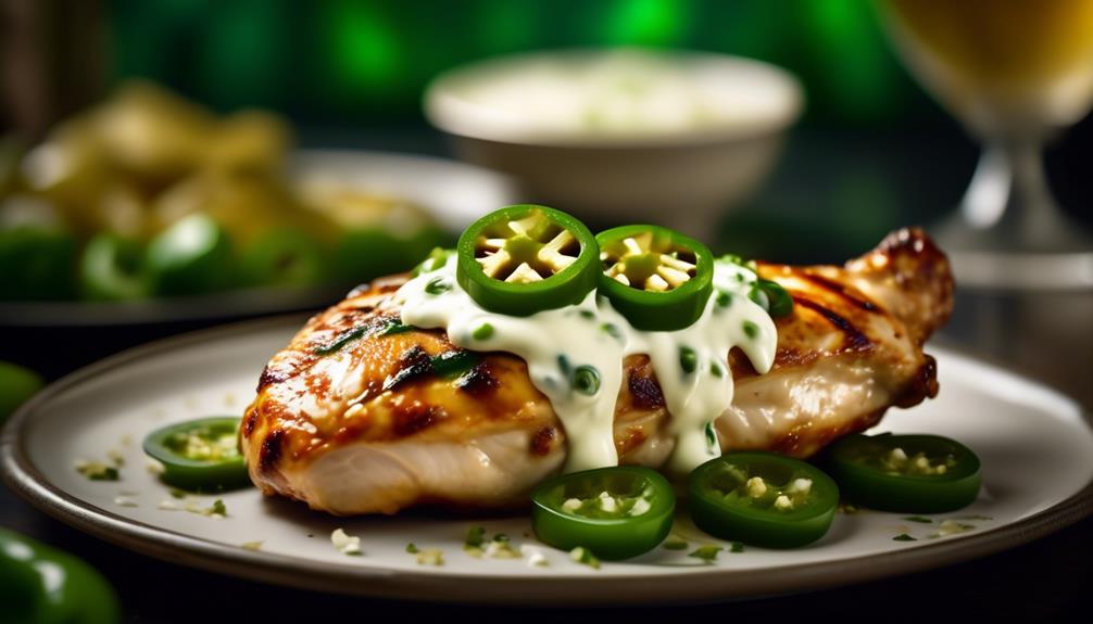 spicy stuffed chicken delight