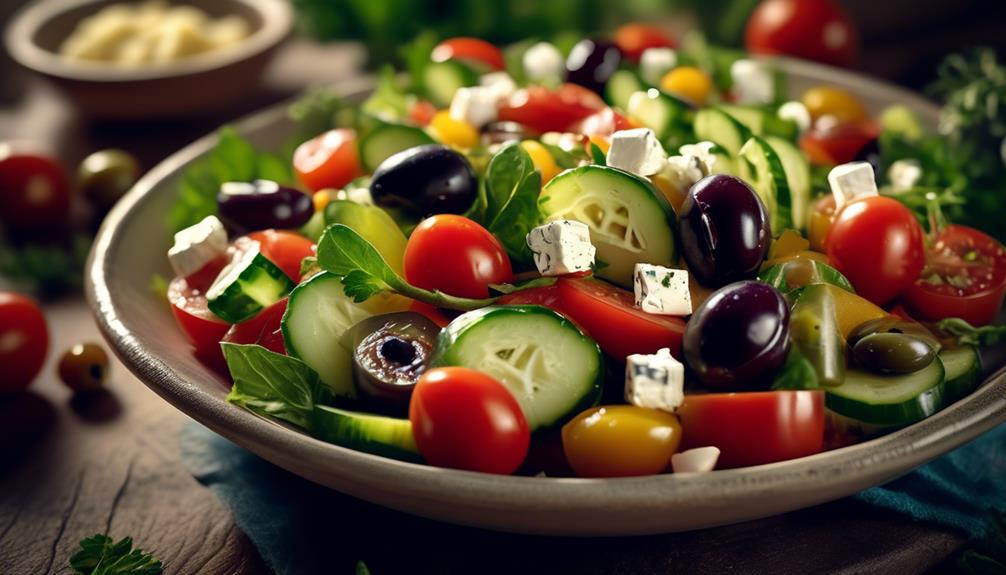 traditional greek salad recipe
