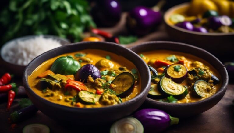 vegetarian keto friendly curry recipe