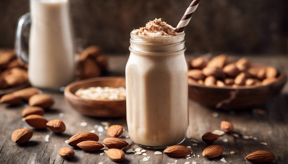 delicious keto almond shake