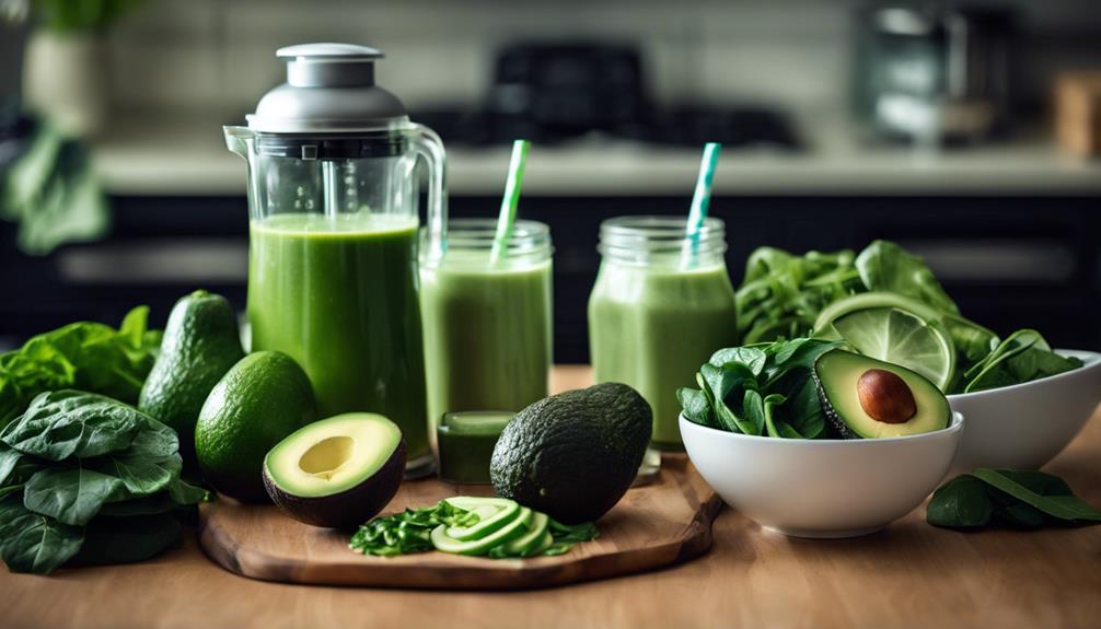 keto green smoothie ingredients