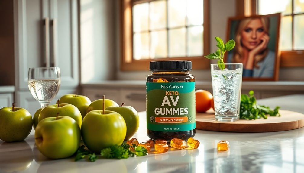 kelly clarkson s keto acv gummies