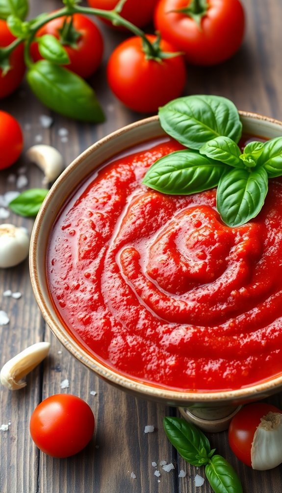 low carb tomato sauce