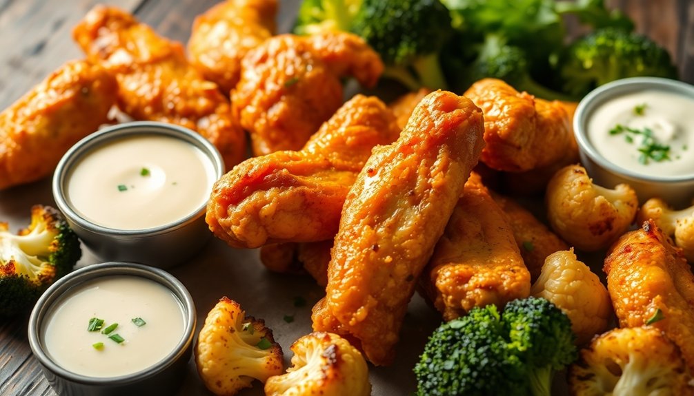 crispy low carb air fryer meals