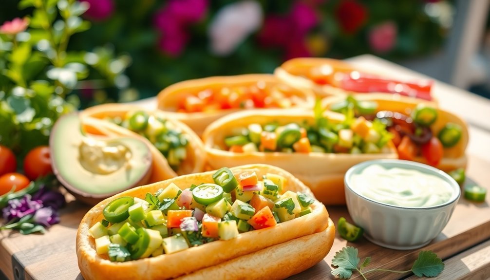 delicious low carb hot dog toppings