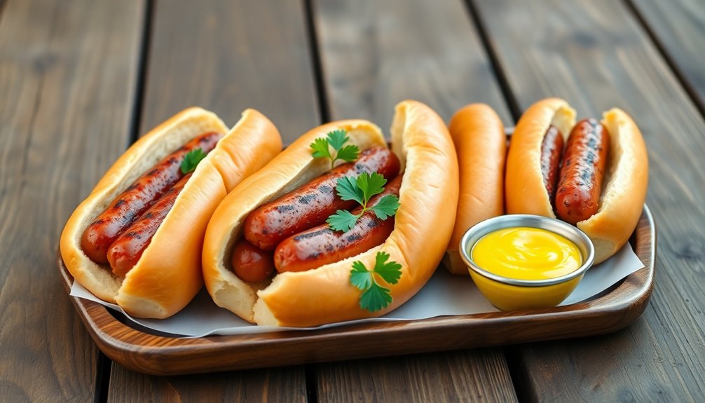 low carb hot dog buns