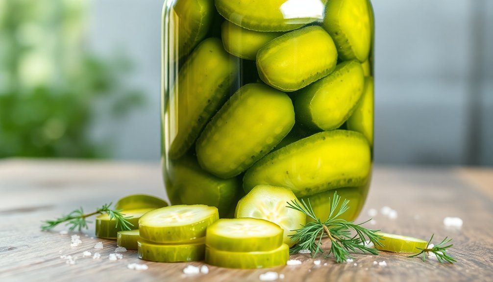 pickles low carb snack option