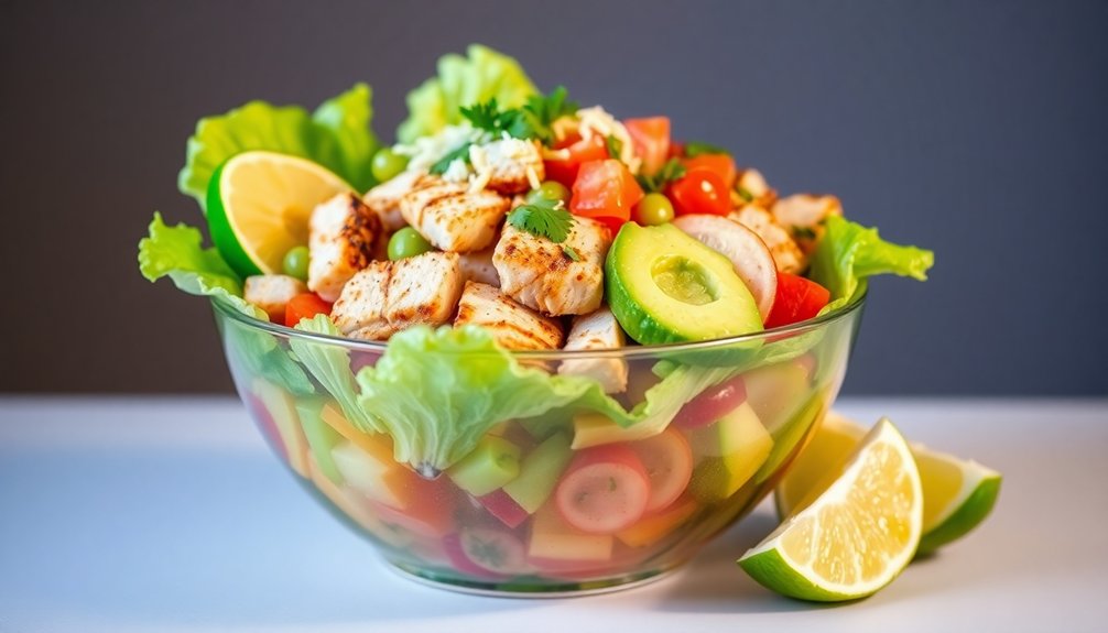 spicy low carb mexican bowl