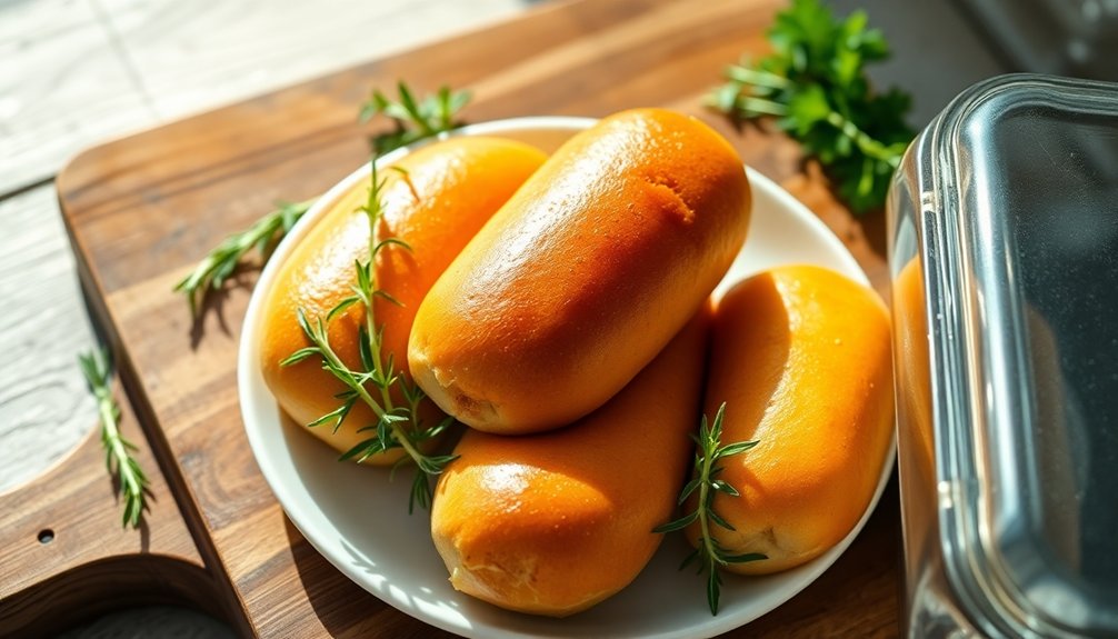 store keto buns properly