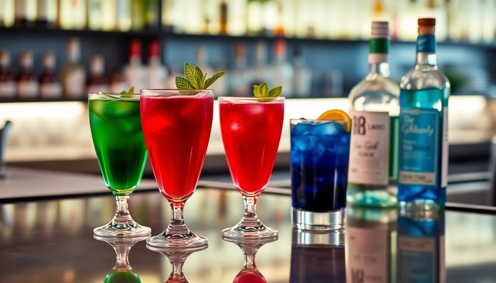 unflavored liquors for keto