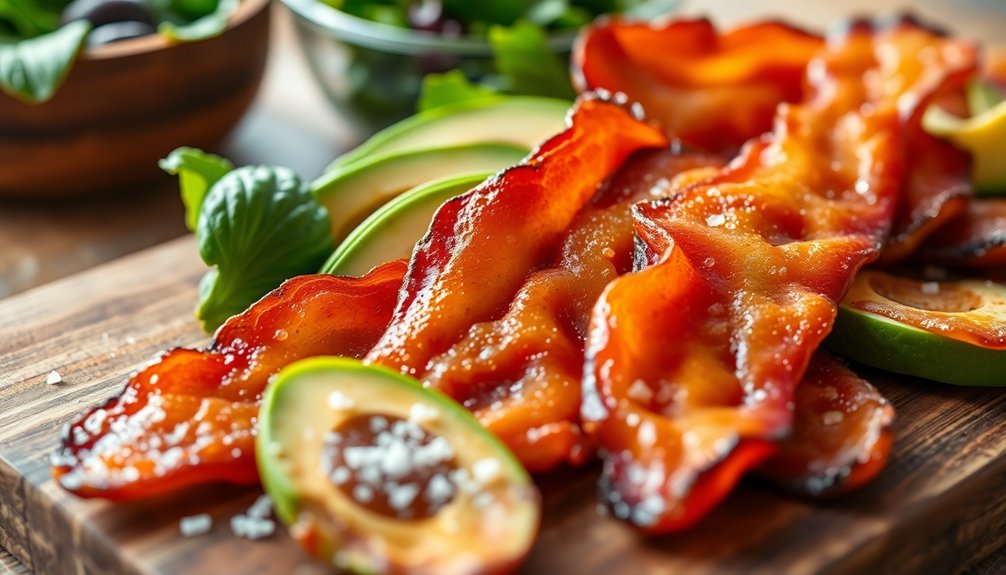 bacon in keto meals