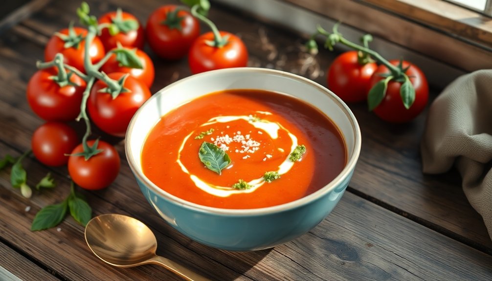 keto friendly low carb tomato soup