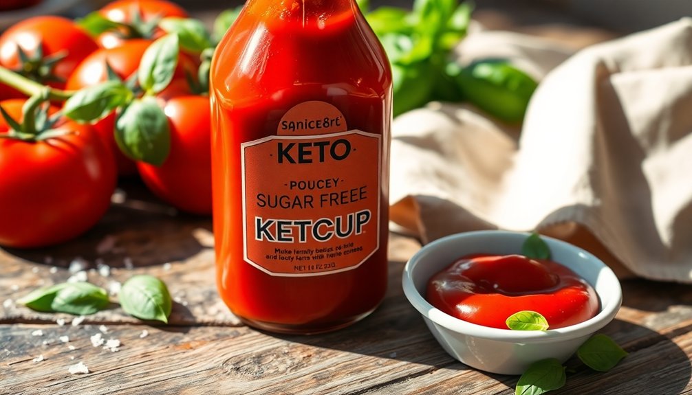 keto friendly sugar free ketchup