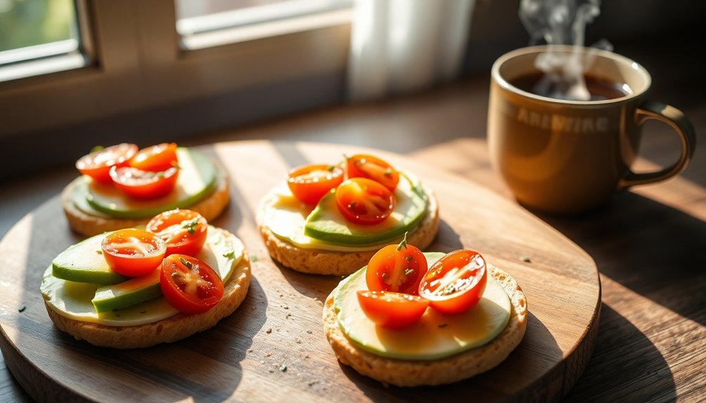 low carb bagel breakfast option