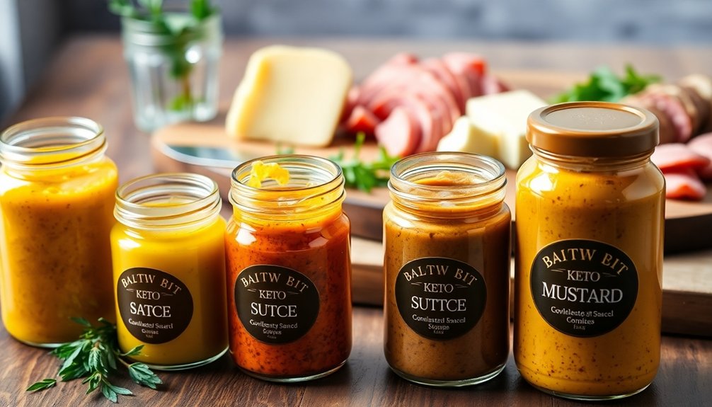 mustard suitable for keto