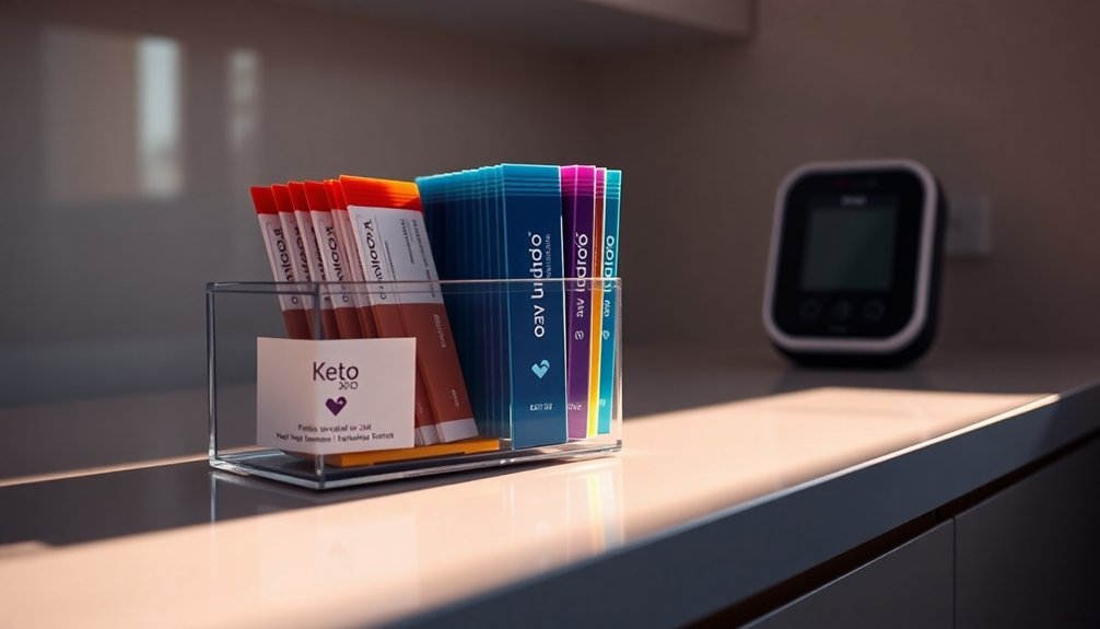 store test strips properly