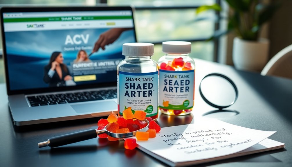 verify shark tank gummies