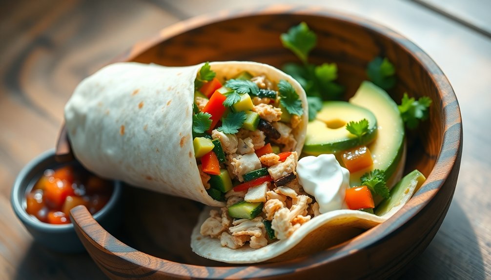 keto burrito meal variations