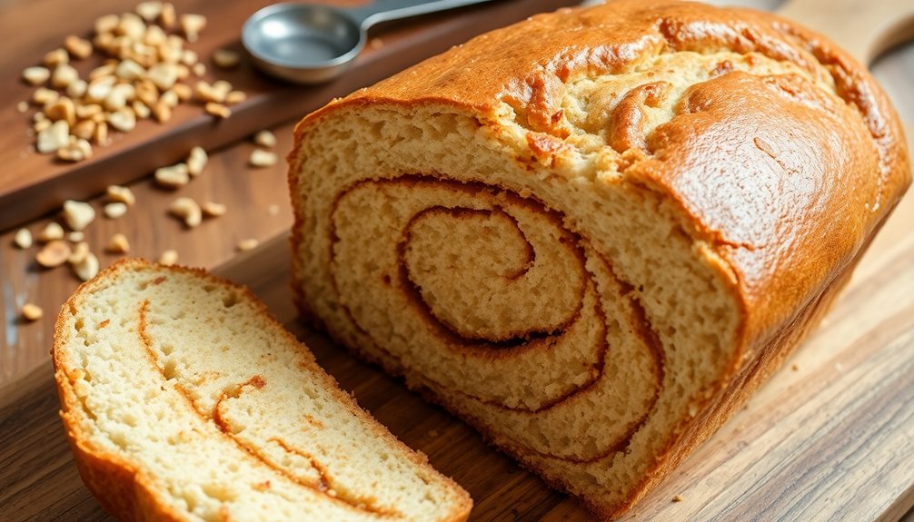 keto cinnamon bread nutrition