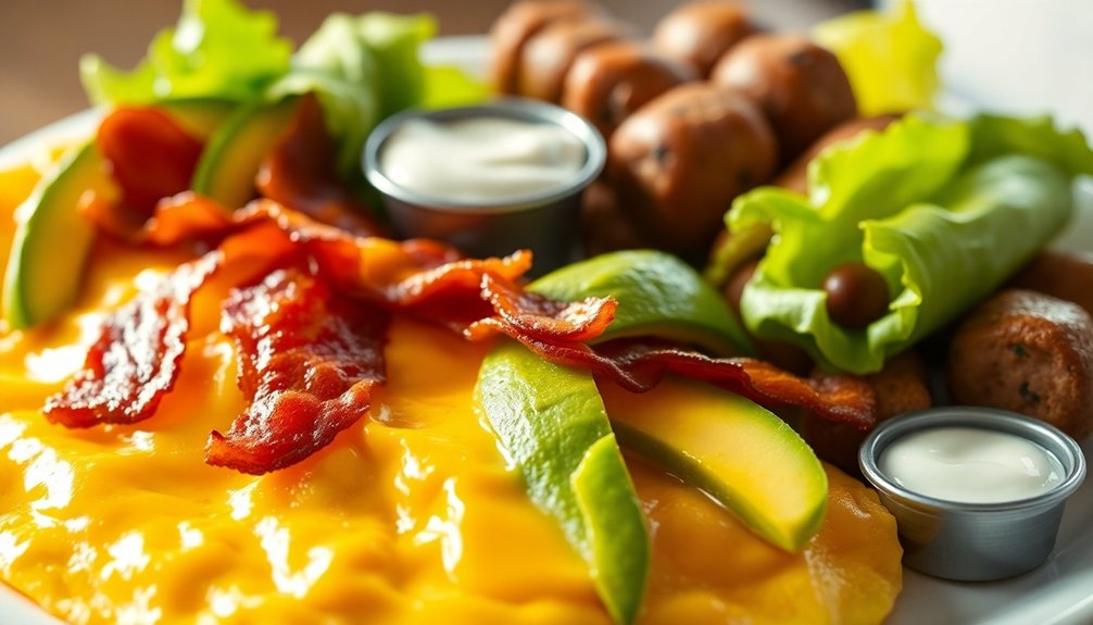 keto friendly burger king breakfast