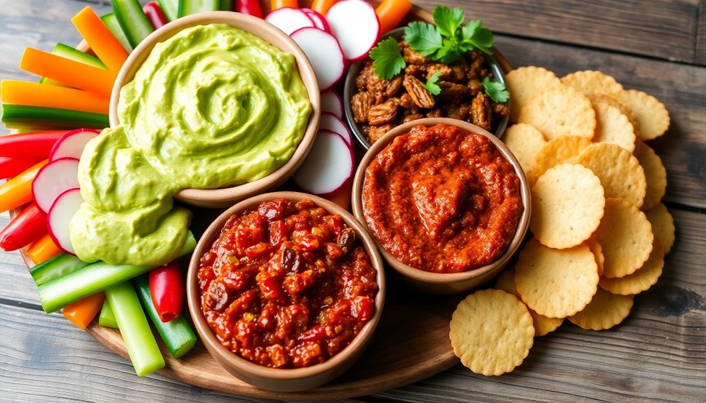 keto friendly flavorful dips