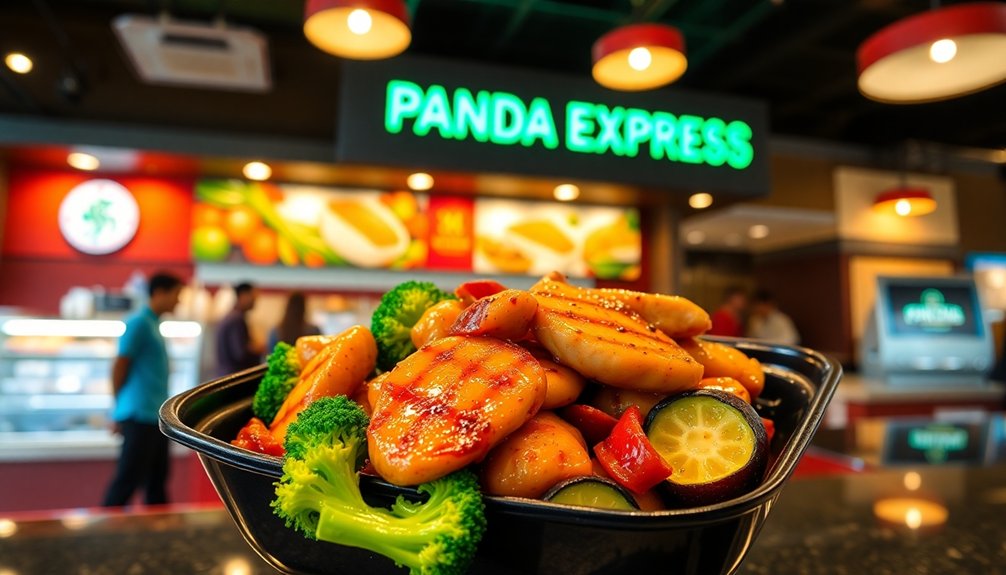 keto friendly options at panda express