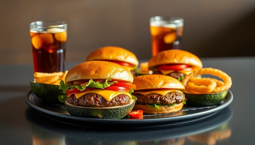 keto options at burger king