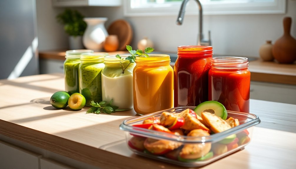 keto sauce meal prep