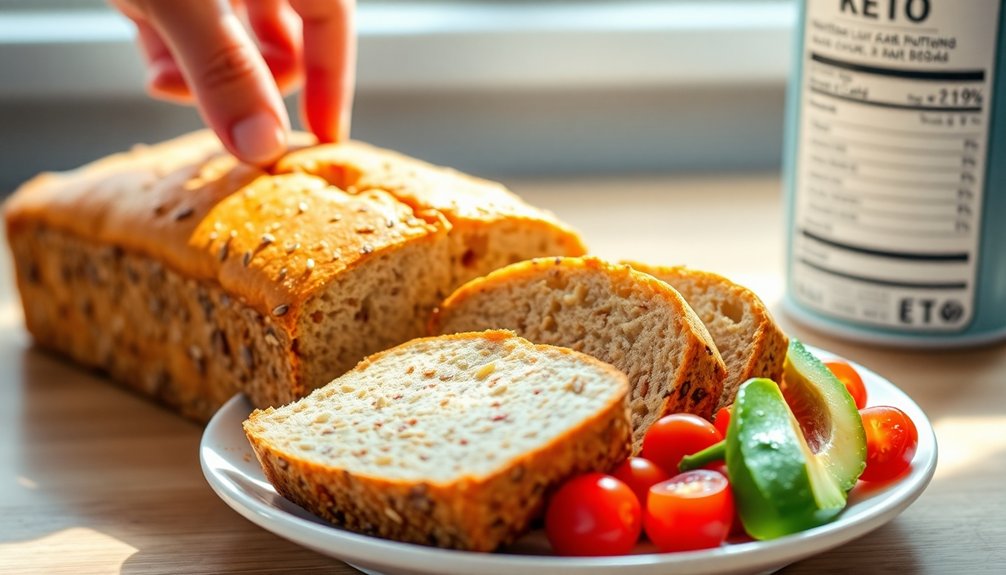 low carb high fiber bread