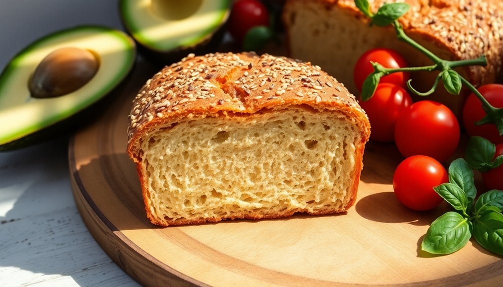 nutty sweet gluten free bread