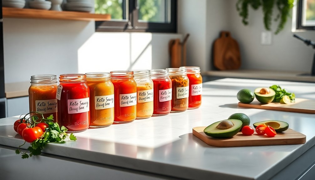 store sauces for freshness