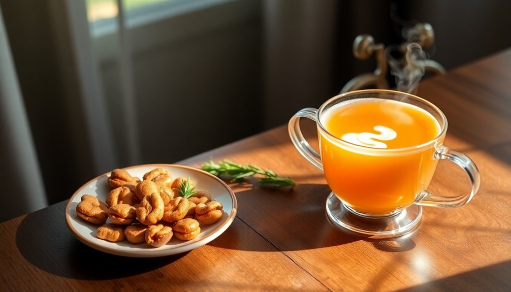 tea and keto snack pairings