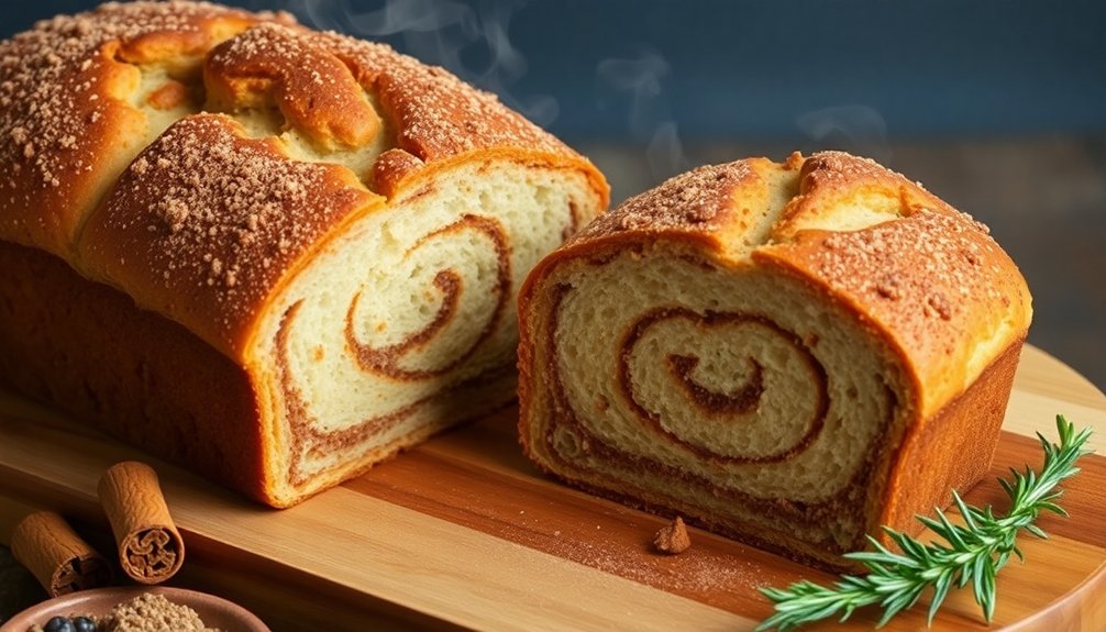 warm comforting keto bread