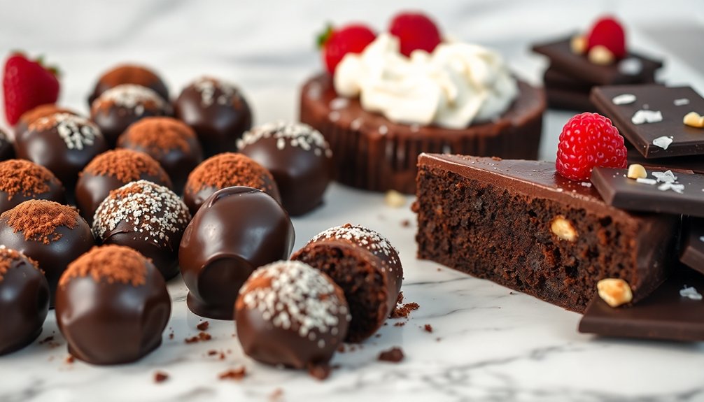 decadent low carb chocolate treats