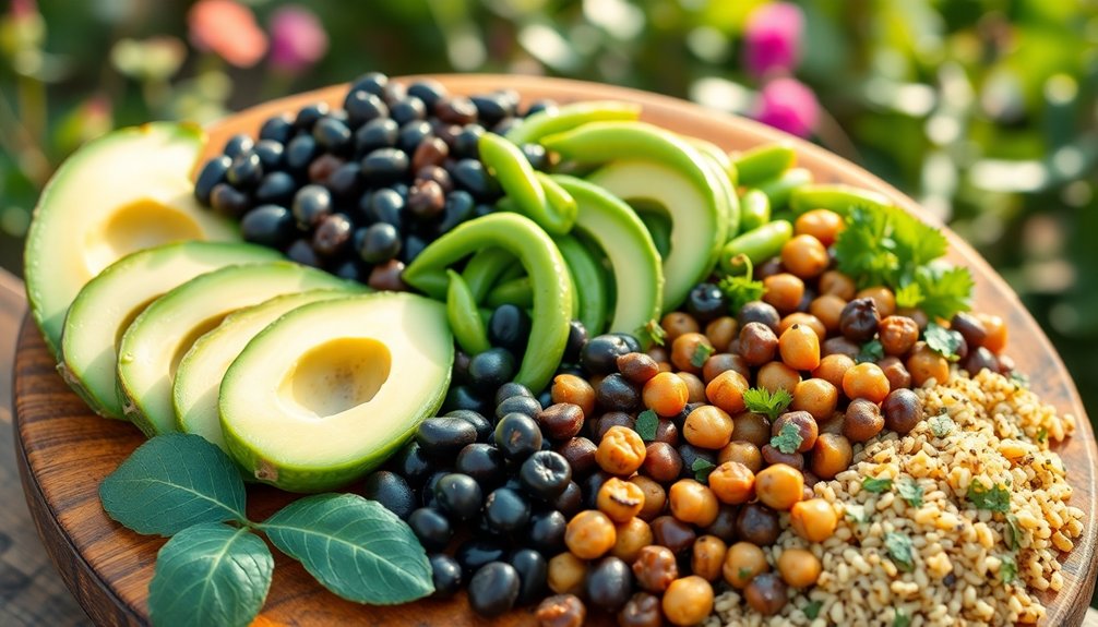 high protein plant based options