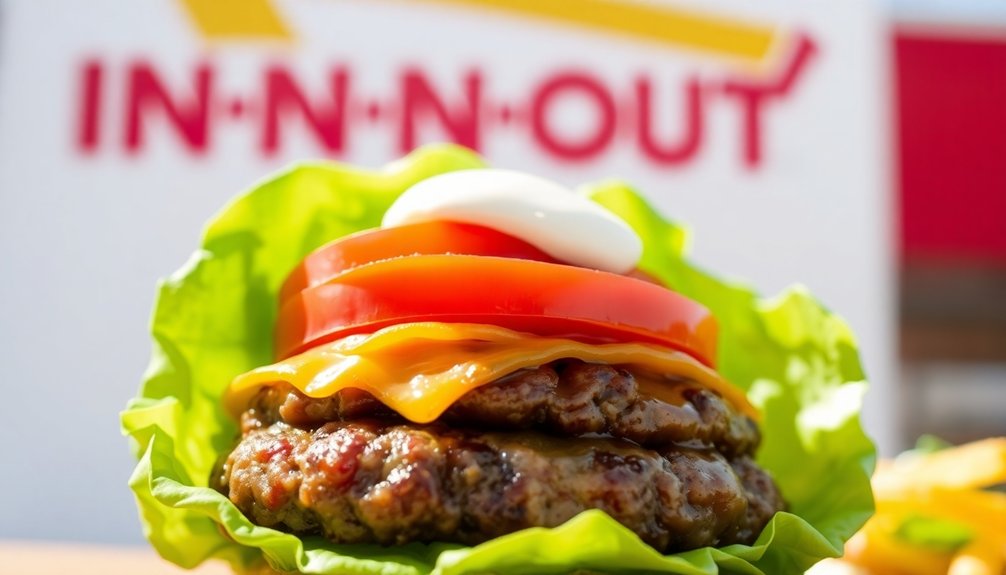 keto friendly protein style burger